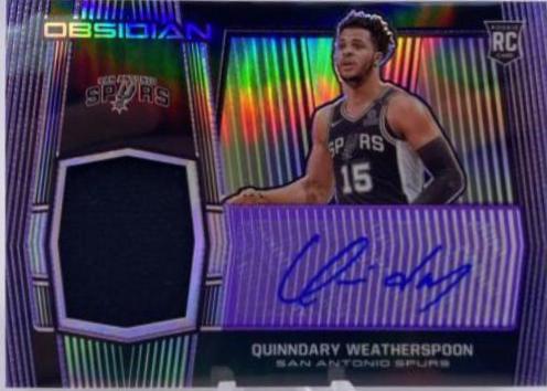 Quinndary Weatherspoon [Jersey Autograph Purple] #238