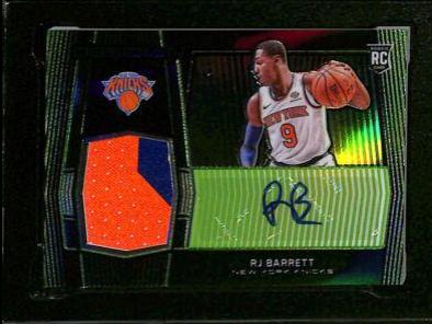 RJ Barrett [Jersey Autograph Green] #210