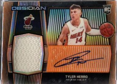 Tyler Herro [Jersey Autograph Orange] #222