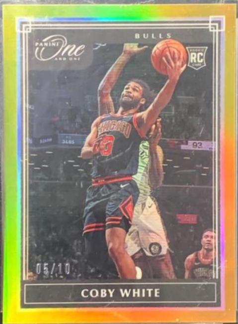 Coby White [Gold] #119