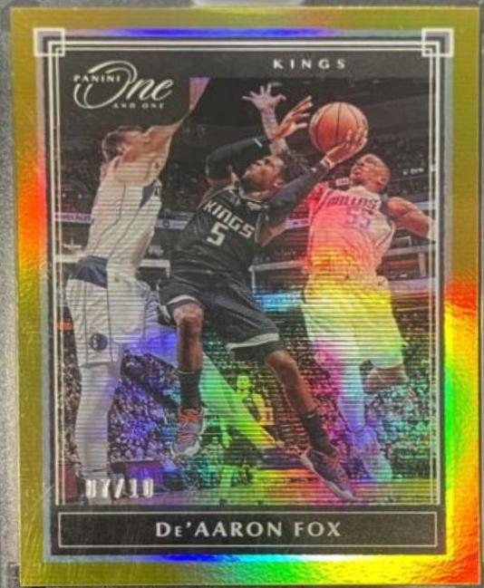De'Aaron Fox [Gold] #37