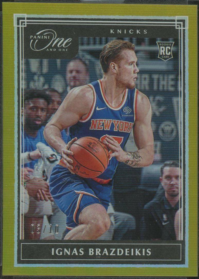 Ignas Brazdeikis [Gold] #140