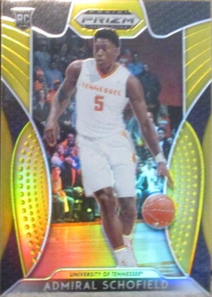 Admiral Schofield [Gold Prizm] #41