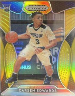 Carsen Edwards [Gold Prizm] #34