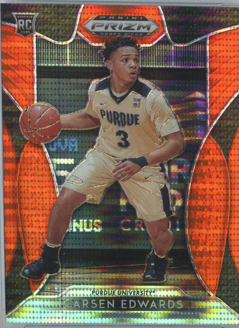 Carsen Edwards [Orange Pulsar Prizm] #34