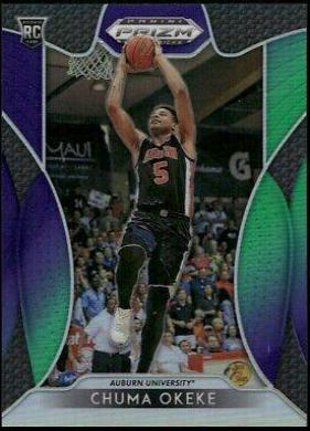 Chuma Okeke [Purple, Green Prizm] #17