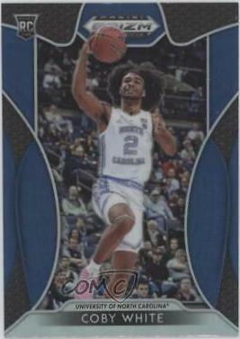 Coby White [Blue Prizm] #70