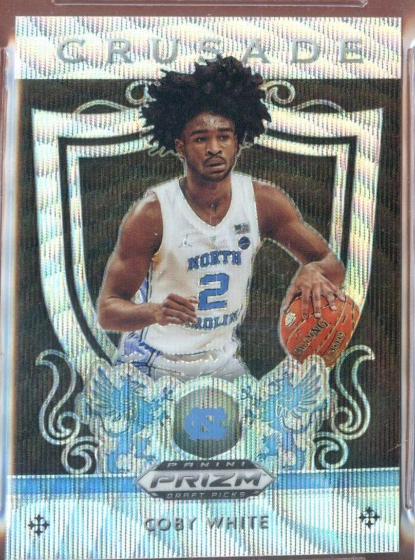 Coby White [Blue Wave Prizm] #61