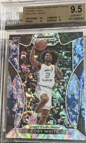 Coby White [Camo Prizm] #70