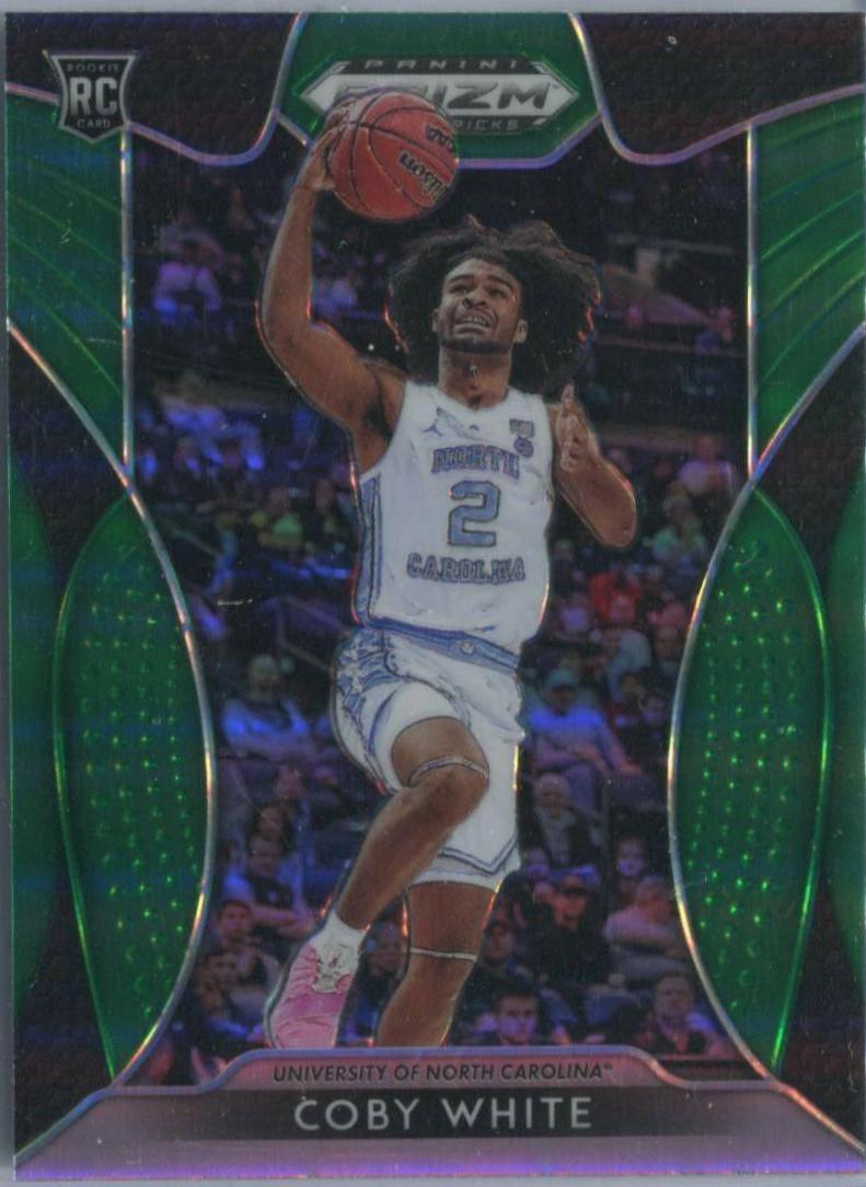 Coby White [Green Prizm] #70