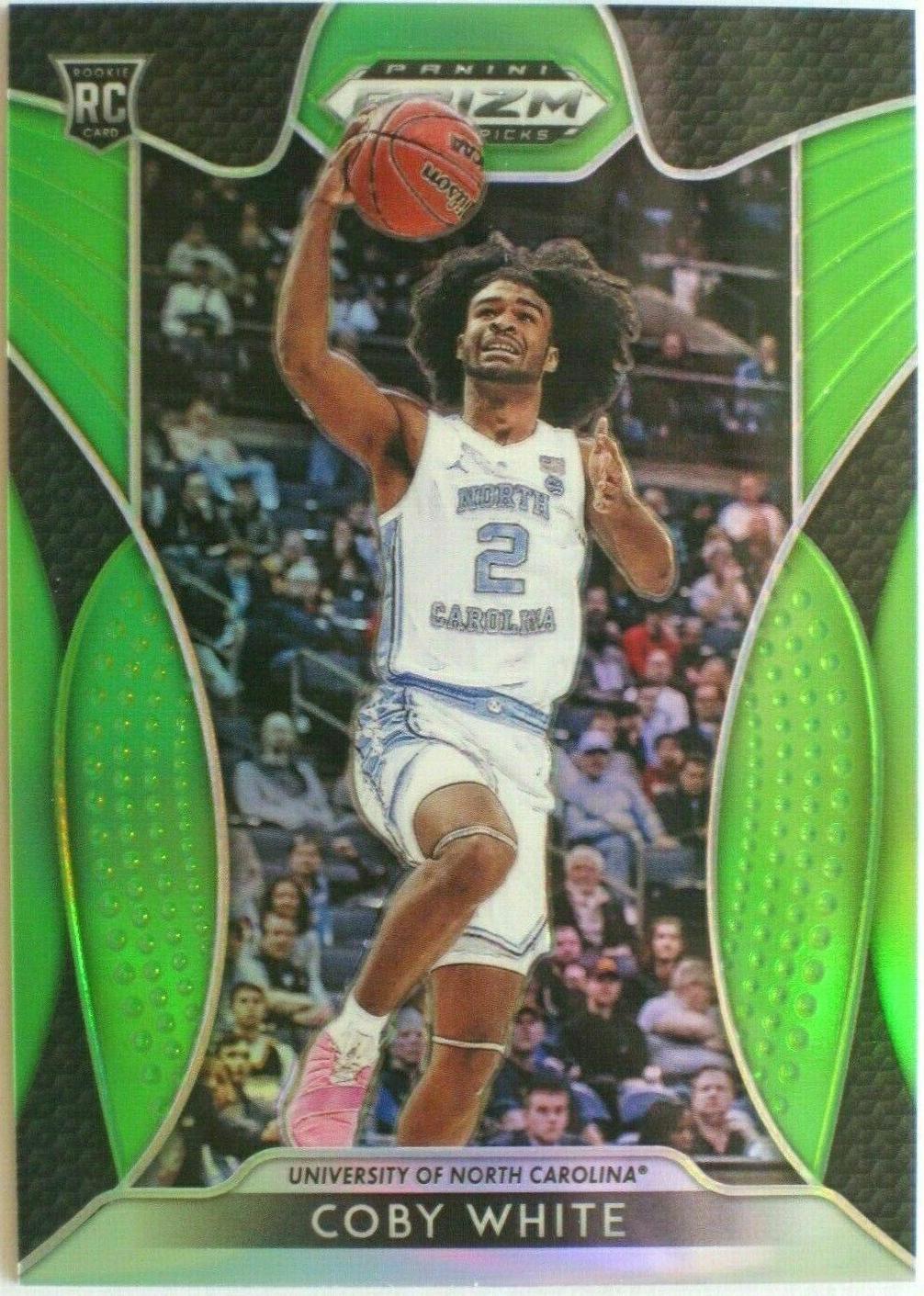 Coby White [Neon Green Prizm] #70