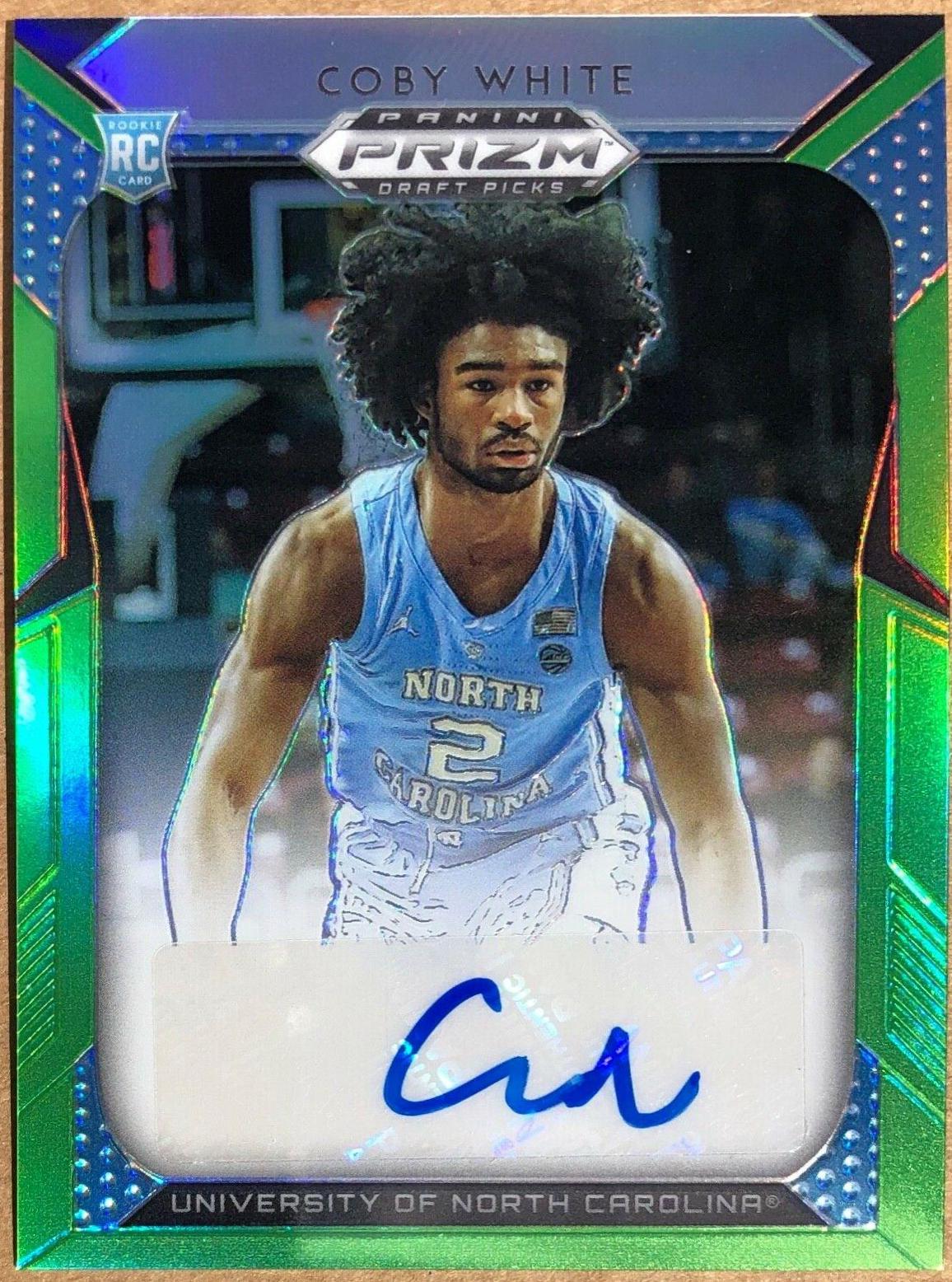 Coby White [Neon Green Prizm] #8