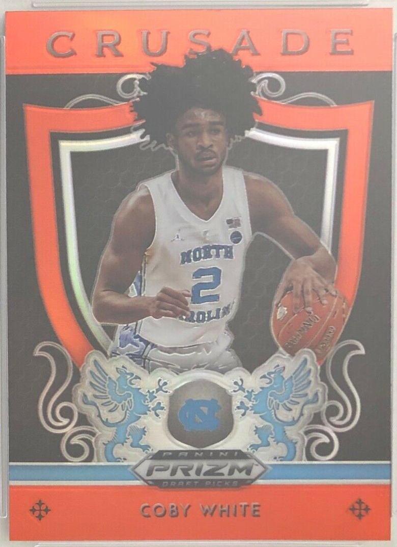 Coby White [Orange Prizm] #61