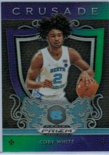 Coby White [Purple, Green Prizm] #61