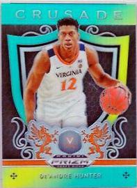 DE'Andre Hunter [Green, Yellow Prizm] #78