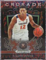 DE'Andre Hunter [Red & Black Snake Skin Prizm] #78