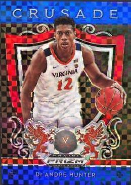 DE'Andre Hunter [Red, White, Blue Prizm] #78
