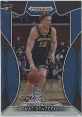 Ignas Brazdeikis [Blue Prizm] #48