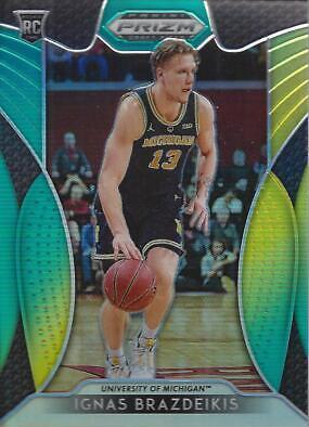 Ignas Brazdeikis [Green, Yellow Prizm] #48