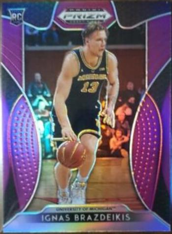 Ignas Brazdeikis [Purple Prizm] #48