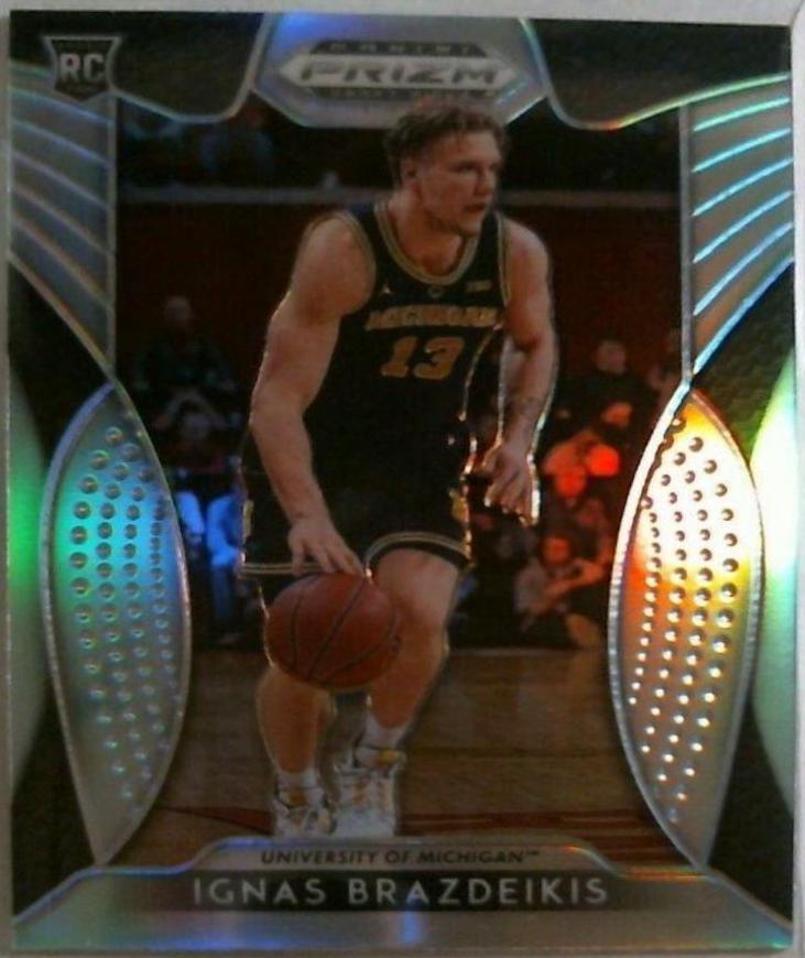 Ignas Brazdeikis [Silver Prizm] #48