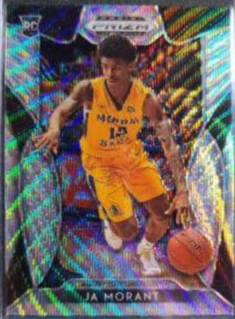 JA Morant [Blue Wave Prizm] #65