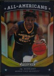 JA Morant [Gold Prizm] #44