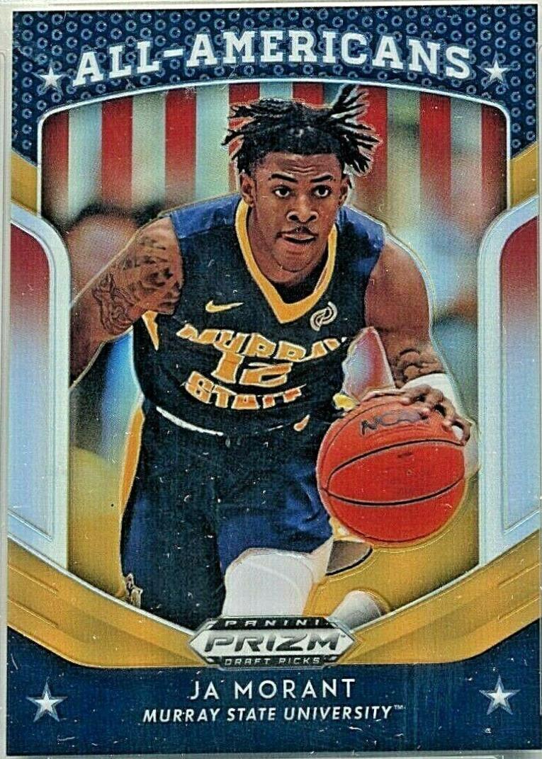 JA Morant [Neon Orange Prizm] #44