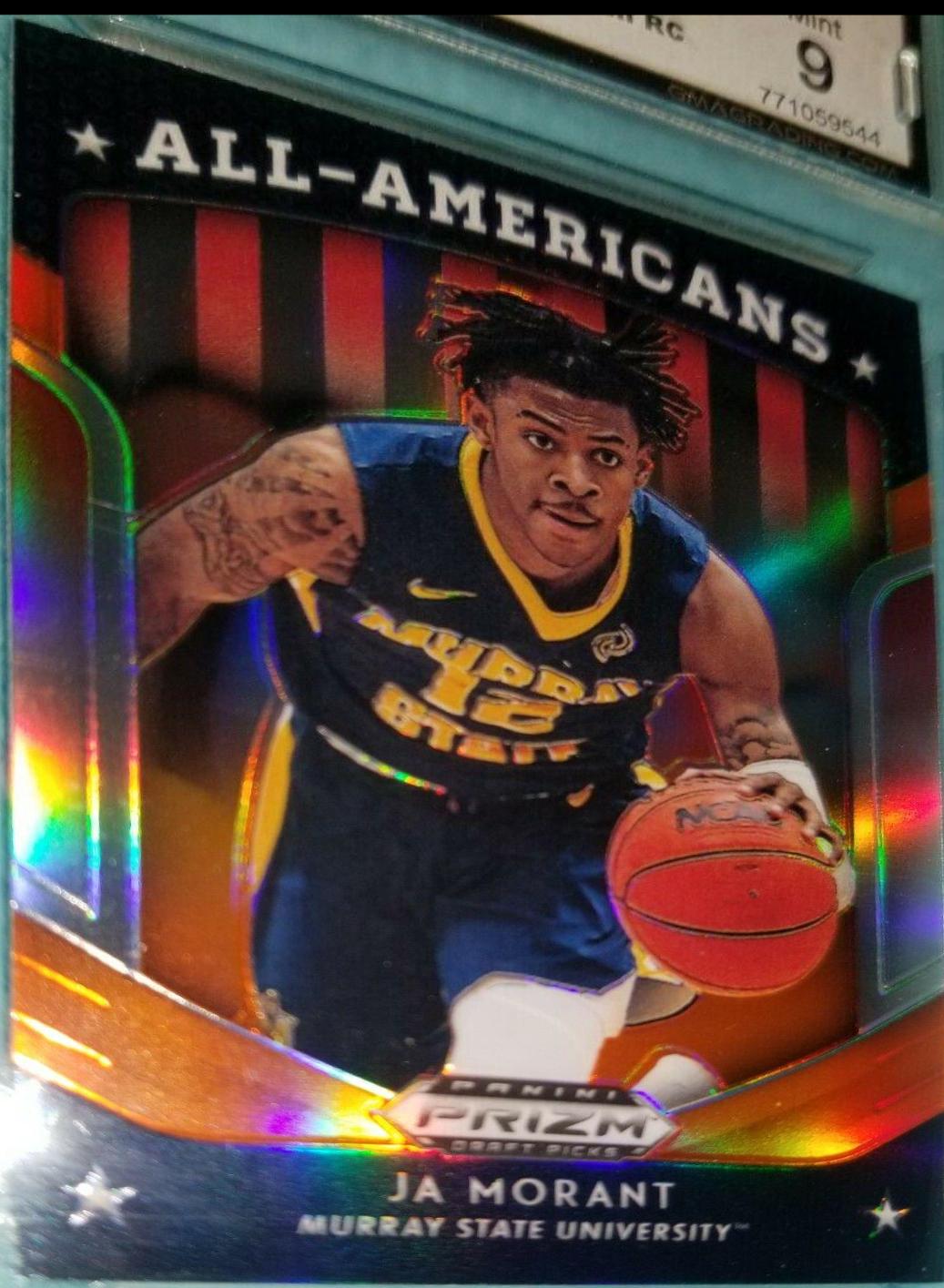 JA Morant [Orange Prizm] #44