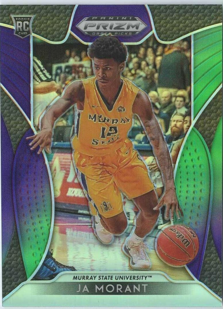 JA Morant [Purple, Green Prizm] #65