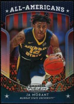 JA Morant [Red & Black Snake Skin Prizm] #44