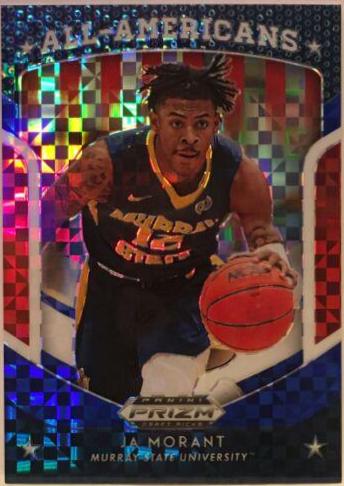 JA Morant [Red, White, Blue Prizm] #44