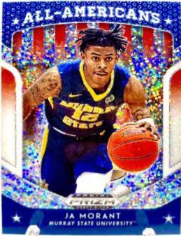 JA Morant [White Sparkle Prizm] #44