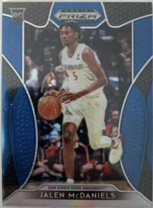 Jalen McDaniels [Blue Prizm] #54