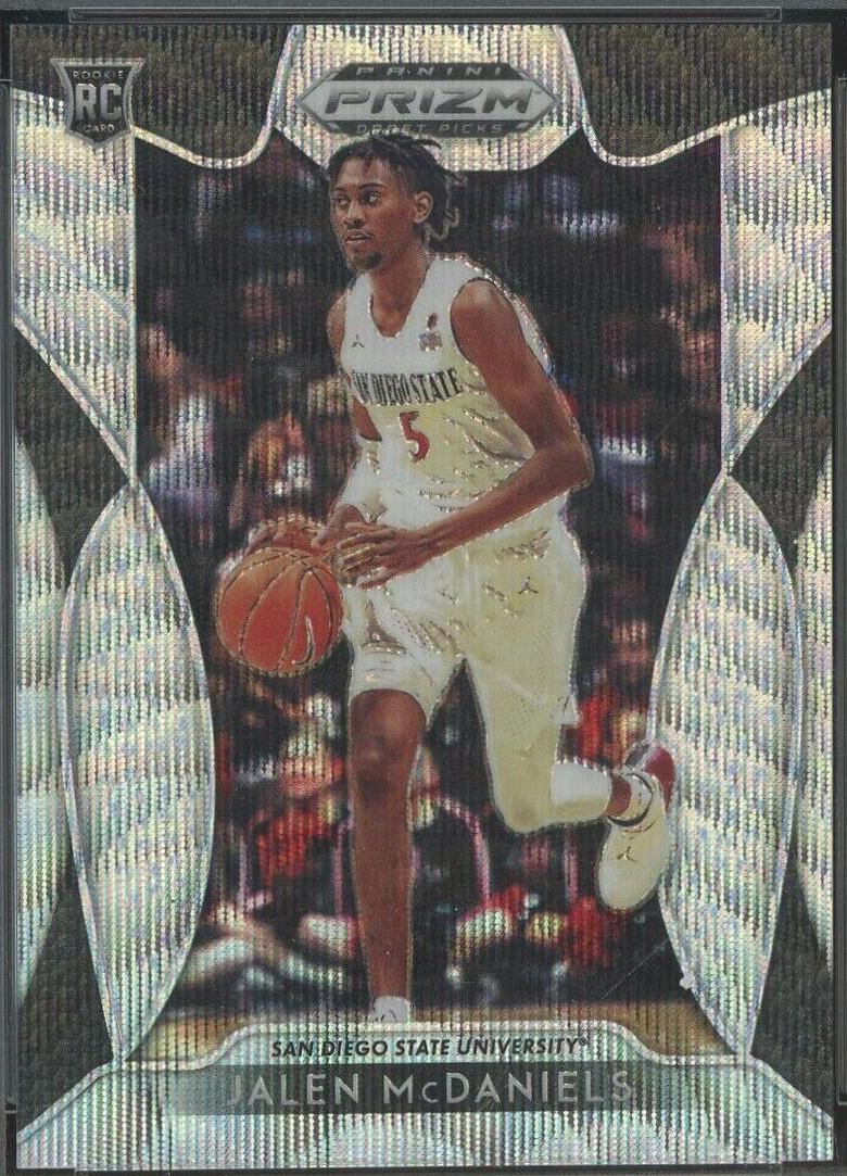 Jalen McDaniels [Blue Wave Prizm] #54