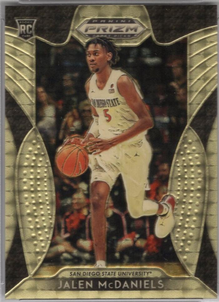 Jalen McDaniels [Gold Vinyl] #54