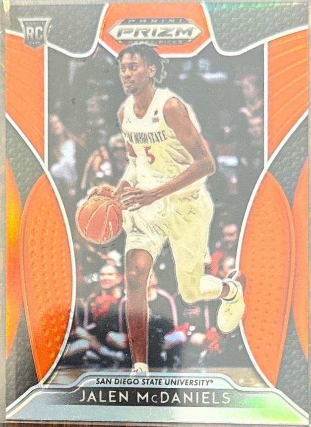 Jalen McDaniels [Orange Prizm] #54