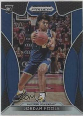 Jordan Poole [Blue Prizm] #92