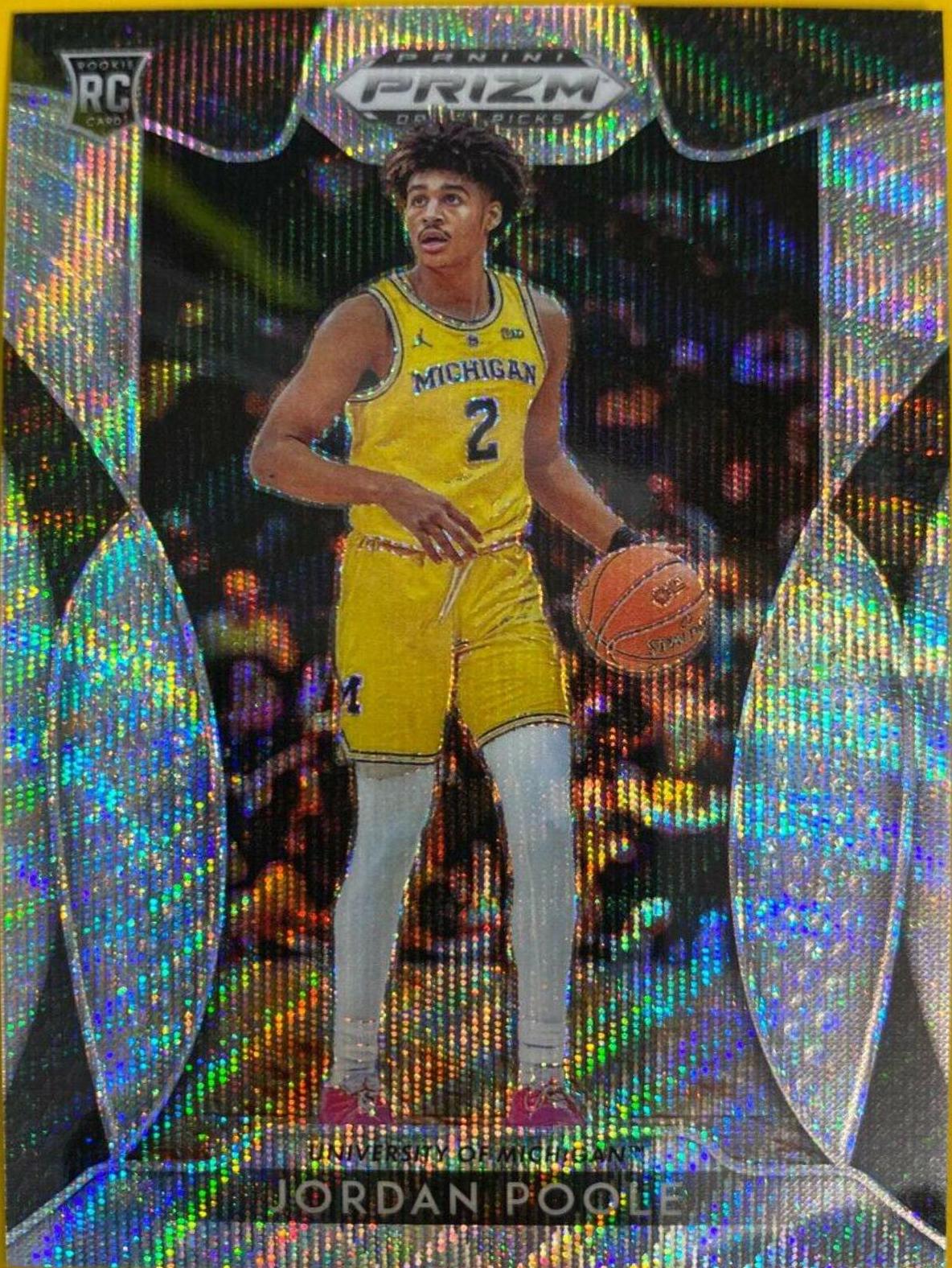 Jordan Poole [Blue Wave Prizm] #28