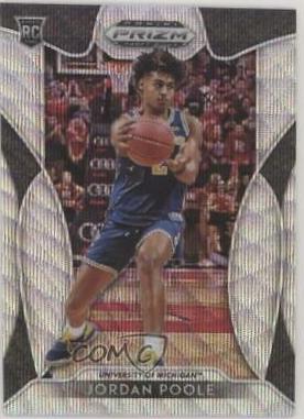 Jordan Poole [Blue Wave Prizm] #92