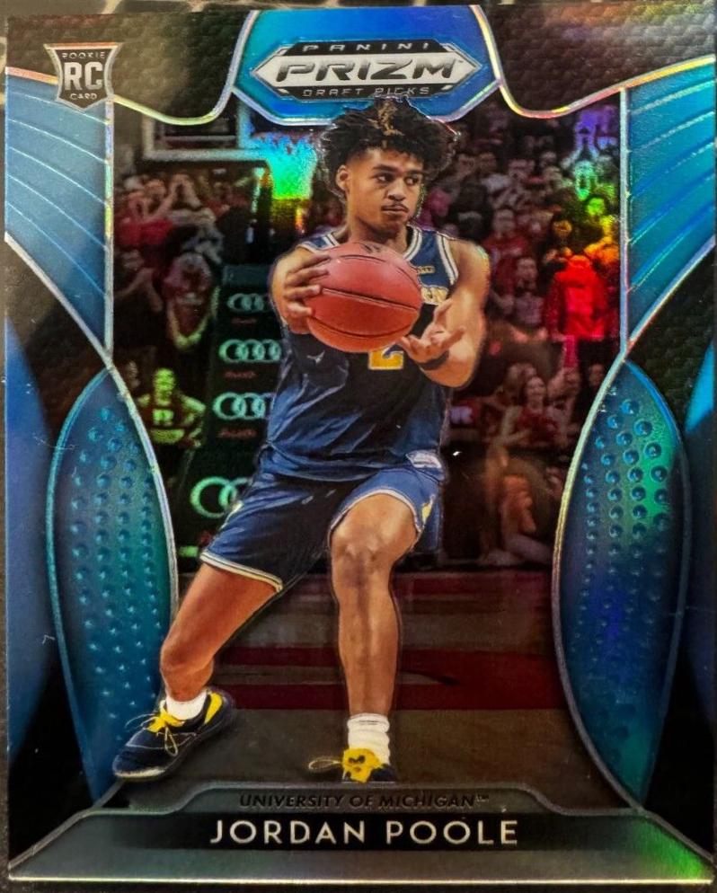 Jordan Poole [Carolina Blue Prizm] #92