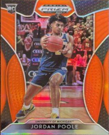 Jordan Poole [Orange Pulsar Prizm] #92