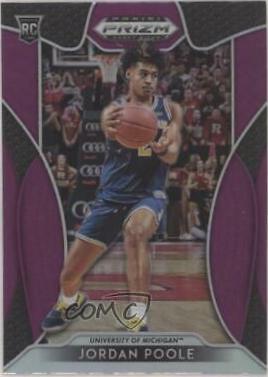 Jordan Poole [Purple Prizm] #92