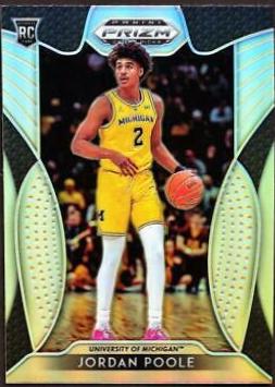Jordan Poole [Silver Prizm] #28
