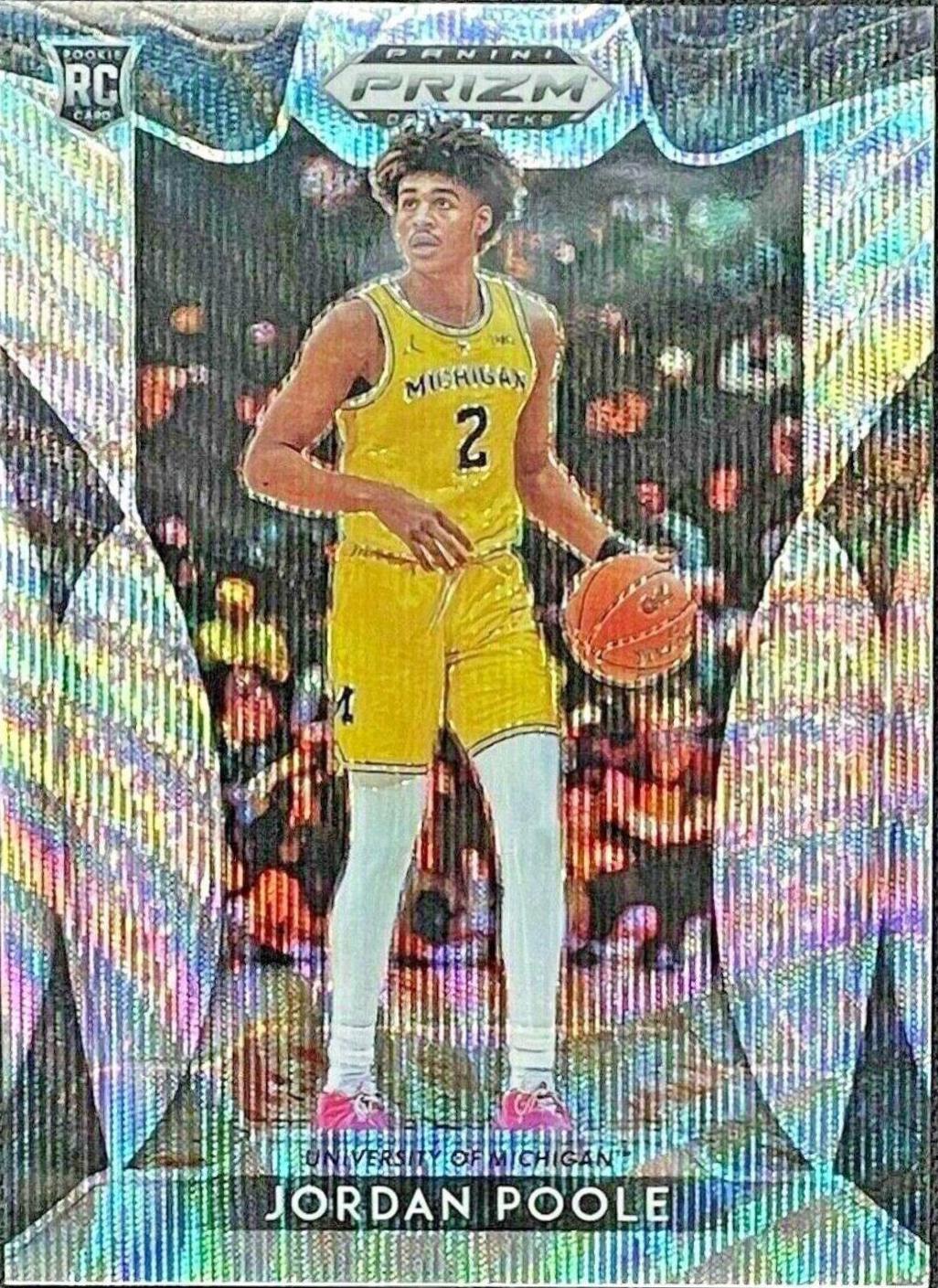 Jordan Poole [Silver Wave Prizm] #28