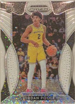 Jordan Poole [White Sparkle Prizm] #28
