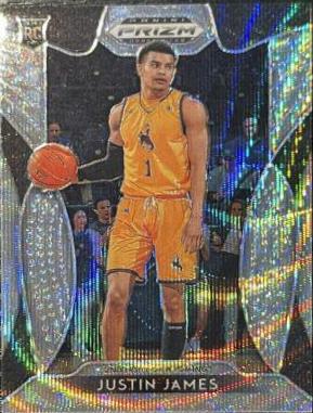 Justin James [Blue Wave Prizm] #39