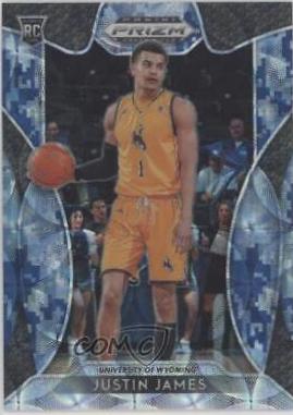 Justin James [Camo Prizm] #39