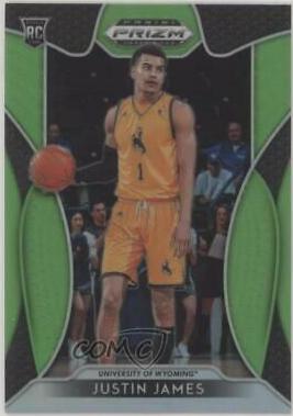 Justin James [Neon Green Prizm] #39