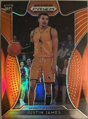 Justin James [Orange Prizm] #39